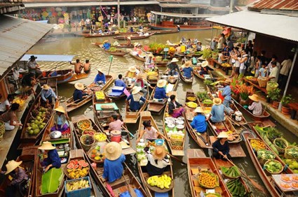 THAILANDE INSOLITE 17J16N CULTURE LOCALE MARCHES NATURE